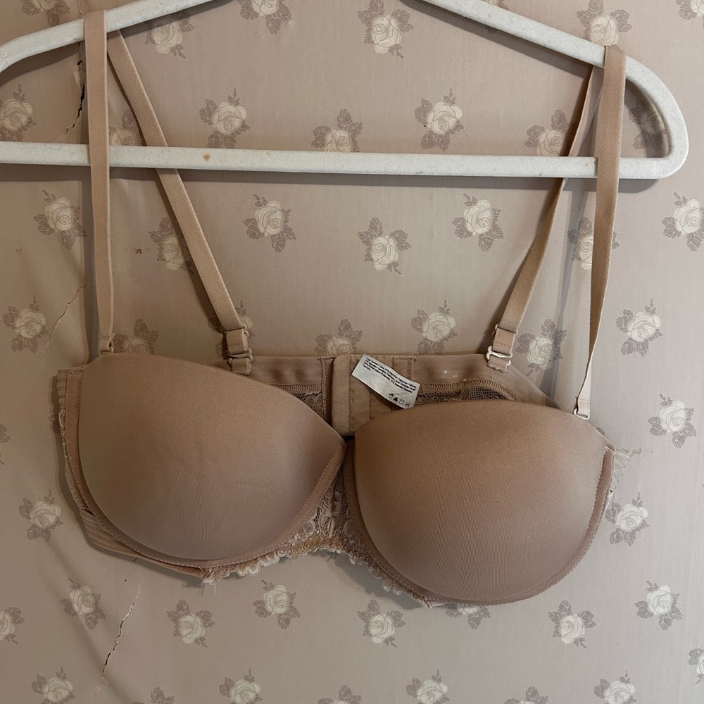 Maidenform Beige Convertible T-Shirt Bra